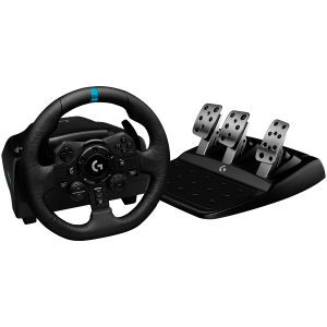 Volan și pedale de curse LOGITECH G923 - PC/PS - NEGRU - USB