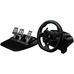 Volan și pedale de curse LOGITECH G923 - PC/PS - NEGRU - USB
