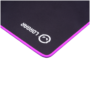 Lorgar Main 315, mouse pad pentru jocuri, suprafață de mare viteză, bază din cauciuc anti-alunecare violet, dimensiune: 500 mm x 420 mm x 3 mm, greutate 0,39 kg