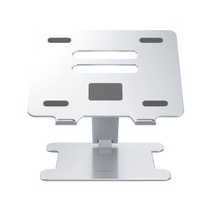 Suport pentru laptop Orico din aluminiu Suport pentru laptop - aluminiu, 2 x USB3.0, cititor de carduri, până la 15,6 inchi - LST-2AS-SV