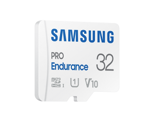 Memory card Samsung PRO Endurance microSD Card (2022), 32GB, Adapter