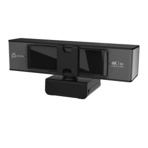j5create JVCU435 USB™ 4K ULTRA HD Webcam with 5x Digital Zoom Remote Control