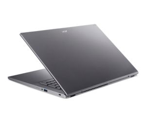 Laptop Acer Aspire 5, A517-53-57ZF, Intel Core i5-12450H (up to 4.40 GHz, 12MB), 17.3" FHD (1920x1080) IPS SlimBezel AG, 16GB DDR4 (2x8GB), 512GB PCIe NVMe SSD, Intel UMA, HD Cam, 802.11ax, BT 5.1, Backlit Kbd, No OS, Gray