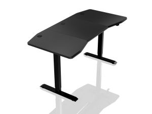 Gaming desk Nitro Concepts D16E, Carbon Black, Electric Height Adjustment