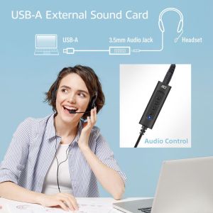USB-A External Sound Card