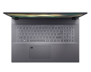 Laptop Acer Aspire 5, A517-53-71C7, Intel Core i7 -12650H (up to 4.70 GHz, 16MB), 17.3" FHD IPS (1920x1080), HD Cam, 16GB DDR4 (2x8GB), 1024GB PCIe NVMe SSD, Intel UMA, 802.11ax, BT 5.1, Backlit Kbd, No OS, Gray
