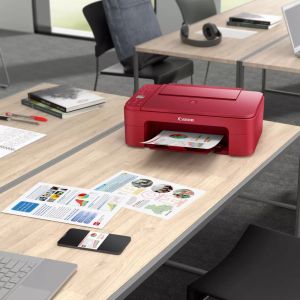 Inkjet multifunction device Canon PIXMA TS3352 All-In-One, Red