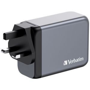 Charger Verbatim GNC-200 GaN Charger 4 Port 200W USB A/C (EU/UK/US)