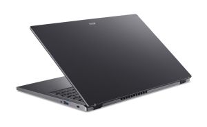 Laptop Acer Aspire 5, A515-58P-36JU, Intel Core i3-1315U (3.3GHz up to 4.50GHz, 10MB), 15.6" FHD (1920 x 1080) IPS SlimBezel, 16 GB LPDDR5, 512GB PCIe NVMe SSD, Intel UMA, Wifi 802.11AX, BT, HD Cam+mic, KB Backlight, No OS, Gray
