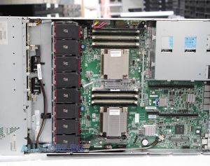 HP ProLiant DL360e Gen8, 2x Intel Xeon 6-Core E5, 64GB RDIMM DDR3L, NO HDD SATA 2.5", Rack Mount 1U, Grade A
