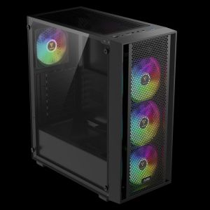 Gamdias кутия Case ATX - AURA GC2 Elite - Mesh, RGB, Tempered Glass