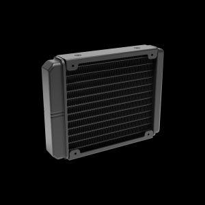 Gamdias водно охлаждане Water Cooling 120mm - AURA GL120 v2 Black - aRGB