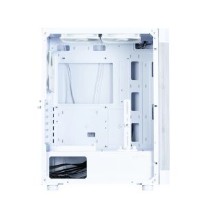 Zalman box Case ATX - I4 White - Full Mesh, 6 ventilatoare incluse