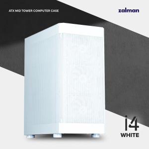 Zalman кутия Case ATX - I4 White - Full Mesh, 6 fans included