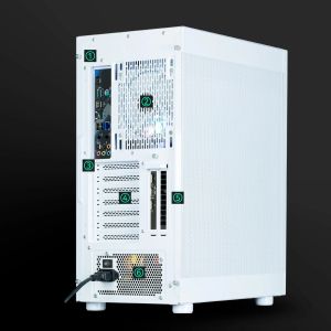 Zalman кутия Case ATX - I4 White - Full Mesh, 6 fans included