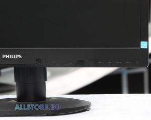 Philips 220B4LPCB, 22" 1680x1050 WSXGA+16:10 Stereo Speakers + USB Hub, Black, Grade A