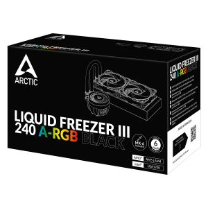Arctic водно охлаждане Liquid Freezer III 240 A-RGB Black