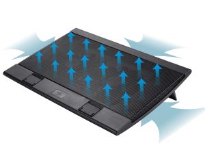 Cooler pentru notebook DeepCool WIND PAL FS 17" - negru