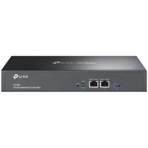 TP-Link OC300 Omada Hardware Controller, 2× 10/100/1000  Ports, 1× USB 3.0 Port, Cloud Access, Up to 500 Omada access points, 100 Omada switches, and 100 Omada routers, Multi-site Management, Omada App, Metal casing, Rack-Mountable