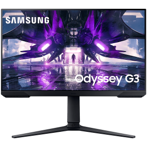 Monitor LED Samsung LS24AG300NRXEN Odyssey G30A, 24" FHD FLAT 16:9 (1920x1080) VA 144Hz, 250 cd/㎡, 1000:1, 1ms (MPRT), 178/178, FS Premium, 1xDP 1xHDMI, Tilt, VESA 100x100,2Y
