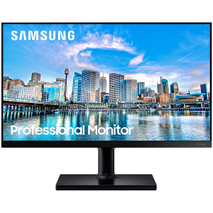 Monitor LED Samsung LF27T450FQRXEN T45F, 27" FHD FLAT 16:9 (1920x1080) IPS 75Hz, 250 cd/㎡, 1000:1, 5ms, 178/178, FS, 1xDP 2xHDMI, 2xUSB 2.0, 3.5 Jack, Tilt/Pivot/Swivel/HeightAdj (130mm), VESA 100x100, 3Y