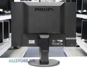 Philips 225B2, 22" 1680x1050 WSXGA+16:10 Stereo Speakers + USB Hub, Black, Grade A