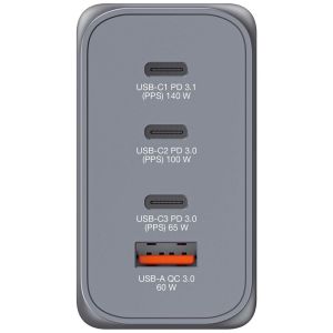 Charger Verbatim GNC-240 GaN Charger 4 Port 240W USB A/C(EU/UK/US)