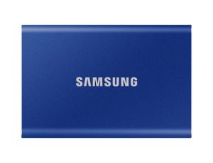 SAMSUNG Portable SSD T7 1TB external USB 3.2 Gen 2 Indigo Blue