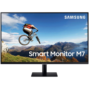 Monitor LED Samsung LS43BM700UPXEN Smart M70B, 43" UHD FLAT 16:9 (3840x2160) VA 60Hz, 300 cd/㎡, 5000:1, HDR10, 4ms(GTG), 178/178,  2xHDMI, 2xUSB 2.0 1xUSB-C, 2x10W Speakers, Tilt, Remote, VESA 200x200, 2Y