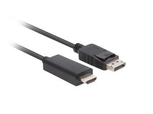 Cable Lanberg display port (M) V1.1 -> HDMI (M) cable 1.8m,black