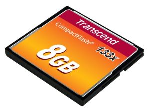 Memory Transcend 8GB CF Card(133X)