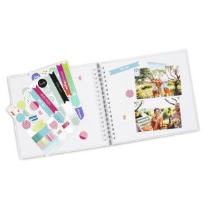 Hama Creative Kit, Create your own Spiral Album with Accessories, DIY Photo Gift Idea