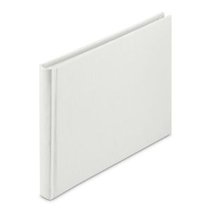 Hama "Wrinkled" Bookbound Album, 24 x 17 cm, 36 White Pages, white