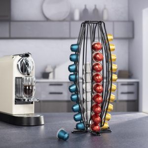 Xavax Coffee Capsule Stand for Nespresso, Holder for 40 Capsules, 111265