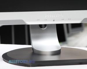 Philips 241P3LYES, 24" 1920x1080 Full HD 16:9 Stereo Speakers + USB Hub, Silver/Black, Grade B