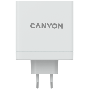 CANYON H-140-01, Încărcător de perete cu 1 USB-A, 2 USB-C. Intrare: 100-240V~50/60Hz, 2.0A max. Ieșire USB-A: 5V /9V /12V/20V /28V Curent de ieșire maxim: 5,0A max