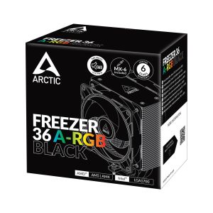 CPU Cooler ARCTIC Freezer 36 A-RGB Black - ACFRE00124A