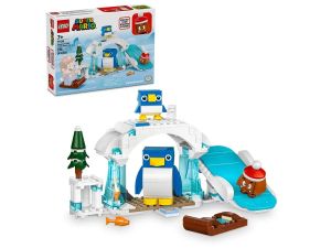 LEGO Super Mario - Set de expansiune pentru aventură pe zăpadă în familia pinguinilor -71430