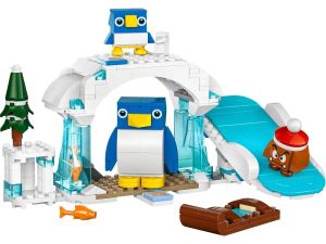 LEGO Super Mario - Set de expansiune pentru aventură pe zăpadă în familia pinguinilor -71430