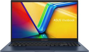 Лаптоп Asus Vivobook X1504VA-NJ857,Intel Core i3-1315U  1.2 GHz (10MB Cache, up to 4.5 GHz, 6 cores, 8 Threads), 15.6" FHD(1920x1080), 16GB (8 GB on BD),512G PCIEG3 SSD, No OS,Quiet Blue