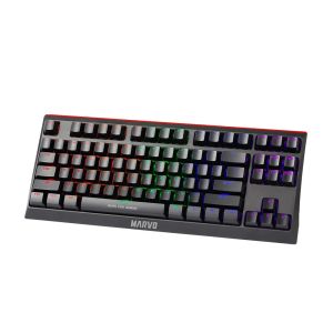 Marvo Gaming Mechanical keyboard KG953G - Blue switches, 87 keys TKL, RGB