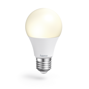 Hama WLAN LED Lamp, E27, 8,5W, RGBW, 3 Pcs, 176635