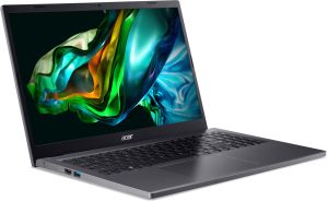 Laptop Acer Aspire 5 A515-58P-36JU, IPS FHD de 15,6 inchi, Intel Core i3-1315U, LPDDR5 de 16 GB, SSD NVMe de 512 GB, fără sistem de operare, chirilicizat