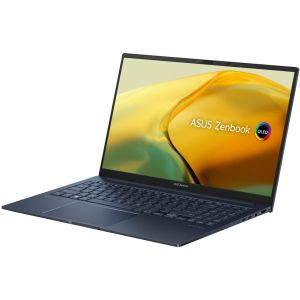 Laptop Asus Zenbook UM3504DA-MA211, AMD Ryzen 5 7535U, 15.6" OLED, (2880 x 1620), 16GB, 512GB SSD, No OS, Blue