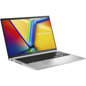 Laptop Asus Vivobook X1502VA-BQ298, I7-13700H, 15.6"FHD (1920x1080), 16GB 512GB SSD, Intel Iris X Graphics Without OS, SILVER