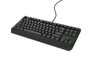 Keyboard Genesis Gaming Keyboard Thor 230 TKL US RGB Mechanical Outemu Brown Black Hot Swap