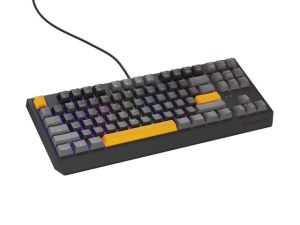 Tastatură Genesis Gaming Keyboard Thor 230 TKL Anchor Gri Pozitiv US RGB Mecanic Outemu Red