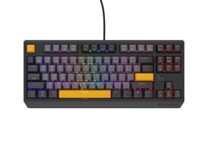 Keyboard Genesis Gaming Keyboard Thor 230 TKL Anchor Gray Negative US RGB Mechanical Outemu Red