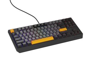 Tastatură Genesis Gaming Keyboard Thor 230 TKL Anchor Gri Negativ US RGB Mecanic Outemu Red