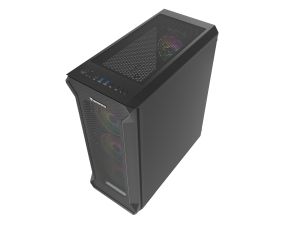 Кутия за компютър Genesis Gaming PC Case IRID 505 ARGB V2 Midi Tower Window Black